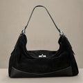 Sac Ambra en daim, coloris noir — orme.