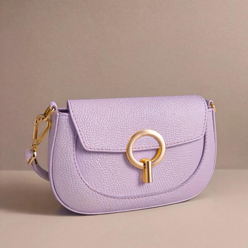 Petit sac Erica en cuir de vachette, coloris lilas — orme.