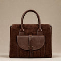 Sac Serena en daim, coloris chocolat — orme.