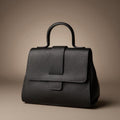 Sac Sara en cuir de vachette, coloris noir — orme.
