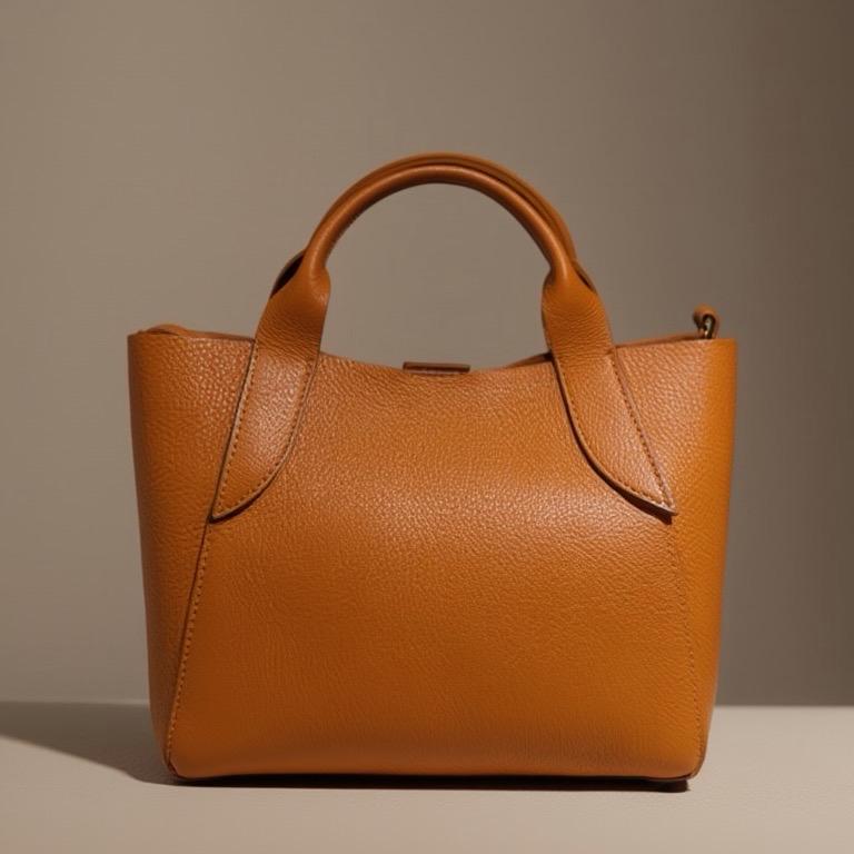 Sac Olimpia en cuir de vachette, coloris cognac — orme.