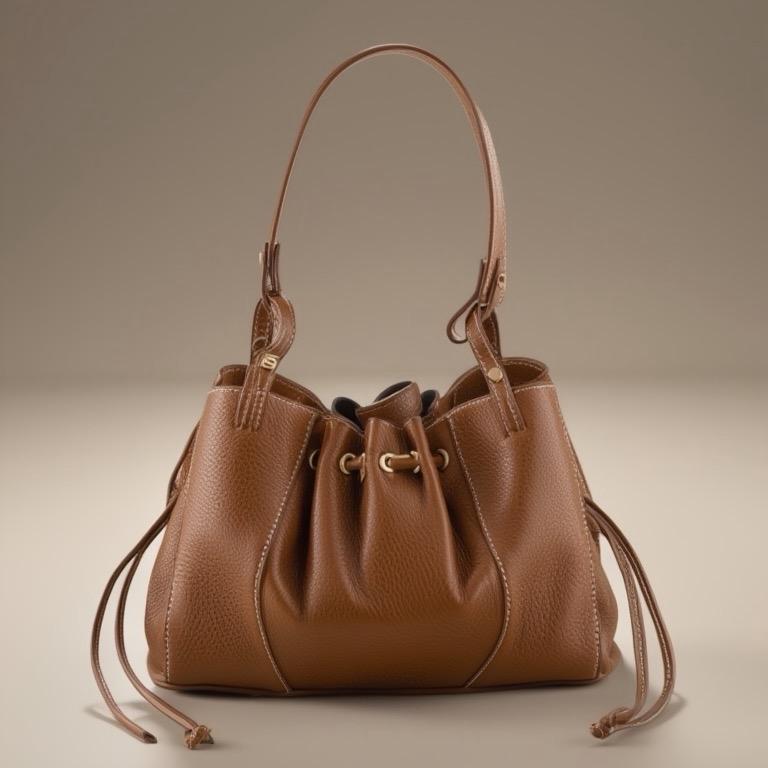 Sac Carla en cuir de vachette, coloris cognac — orme.
