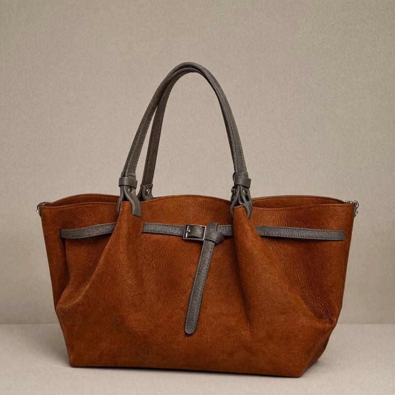 Sac Mara en daim, coloris cognac — orme.