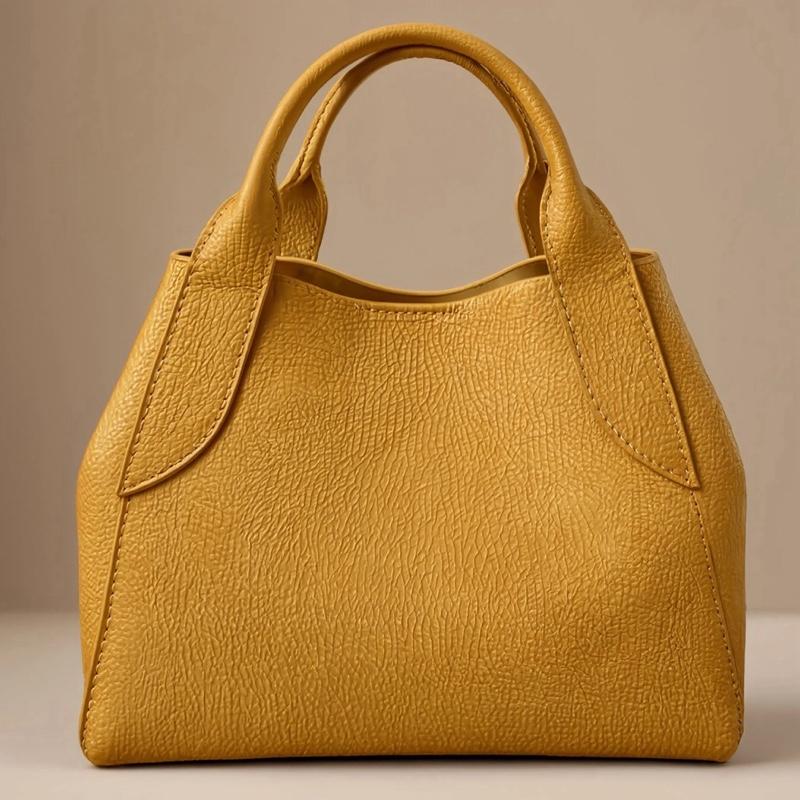 Grand sac Olimpia en cuir de vachette, coloris cognac — orme.