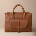 Sac Serena en cuir de vachette, coloris cognac — orme.