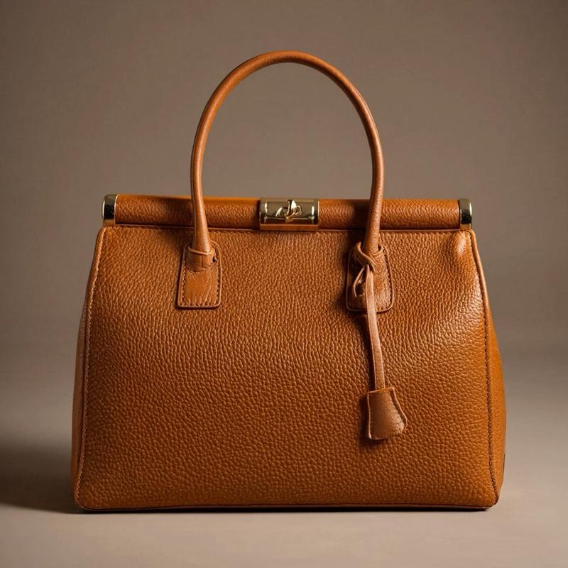 Sac Barbara en cuir de vachette, coloris cognac — orme.