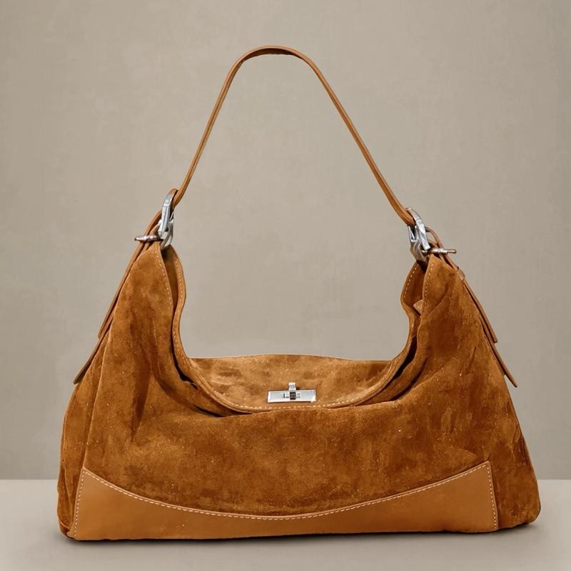 Sac Ambra en daim, coloris cognac — orme.