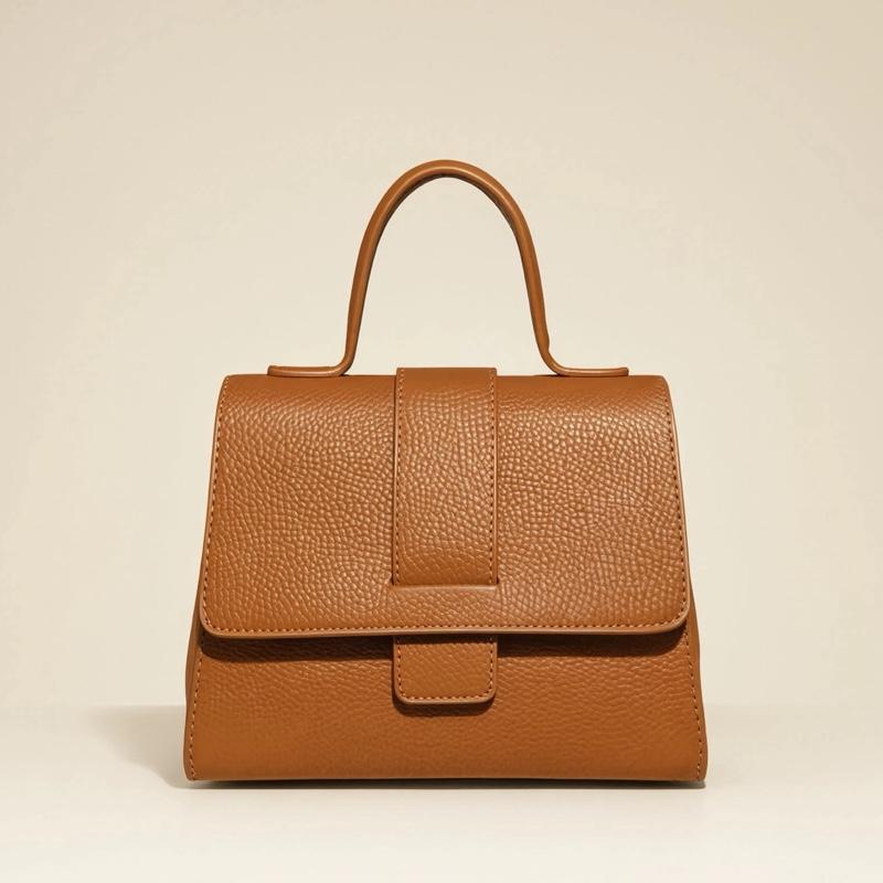 Sac Sara en cuir de vachette, coloris cognac — orme.