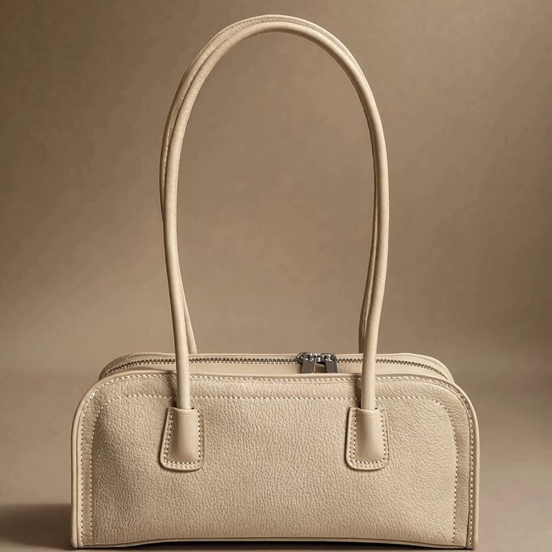 Sac Annalisa en cuir de vachette, coloris beige — orme.